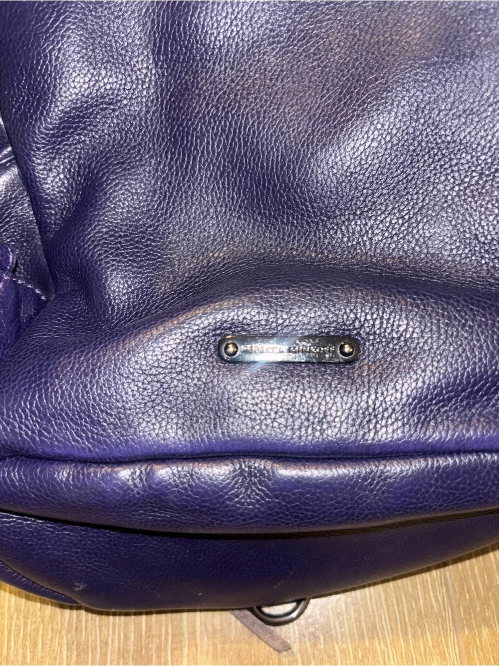 Rebecca Minkoff all leather backpack tote